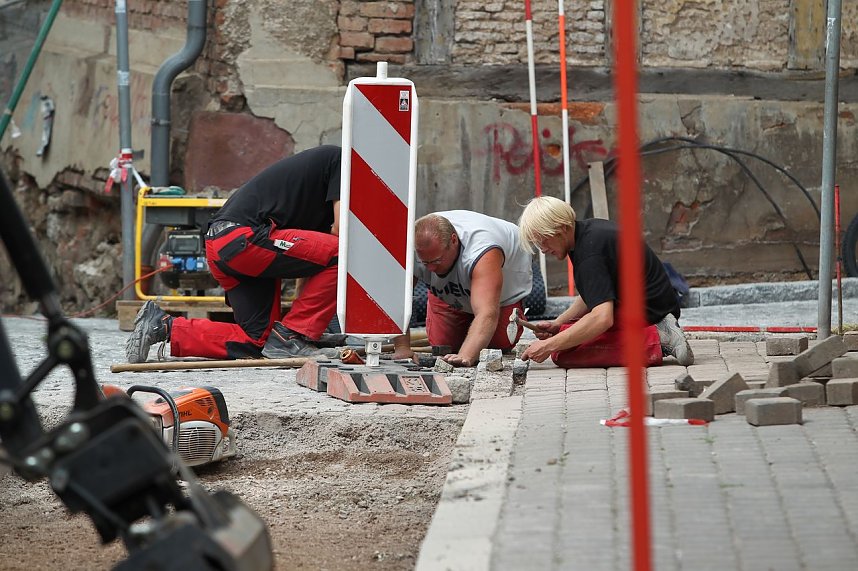 Unterwegs: Wird bald fertig - der Neue Weg