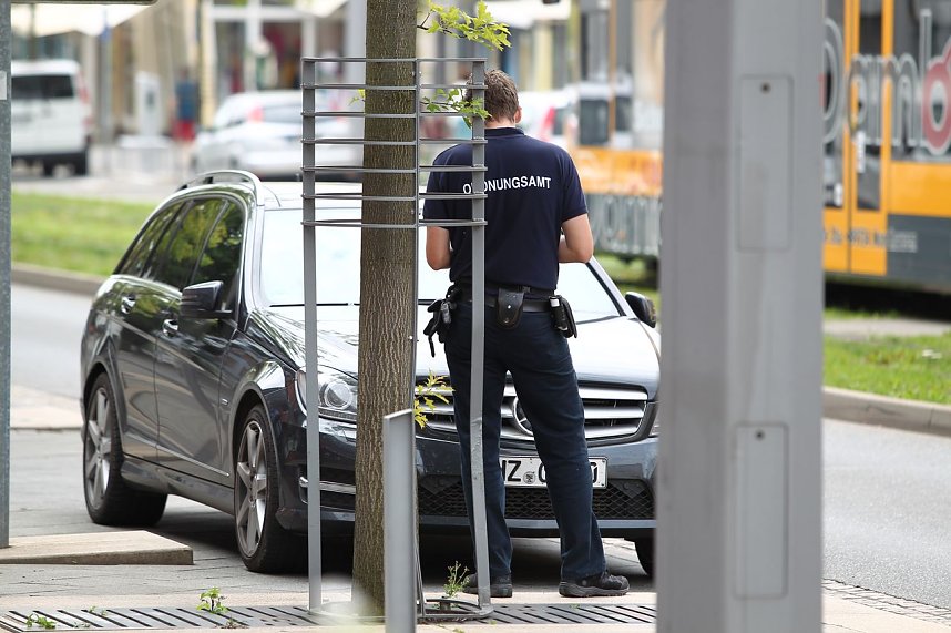 Unterwegs: Bei der Arbeit