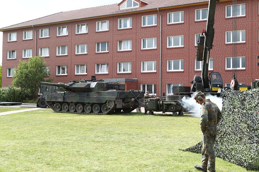 Sommerfest in der Kyffh&auml;user Kaserne