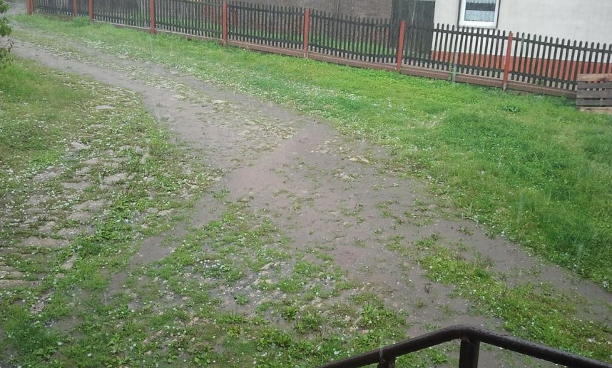 Unwettter in Wollersleben