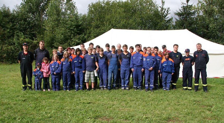 Zeltlager der Jugendfeuerwehren