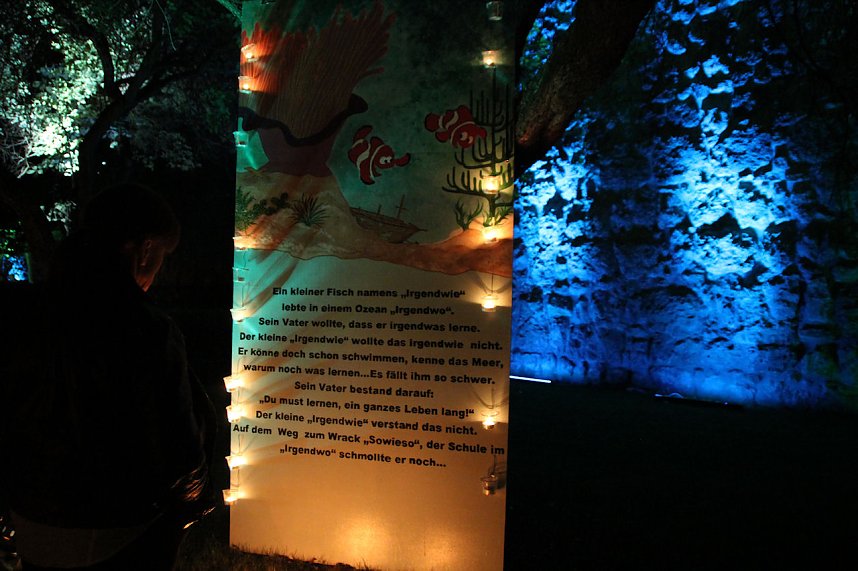 Lichterfest 2012 auf dem Petersberg