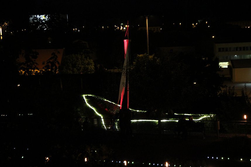 Lichterfest 2012 auf dem Petersberg