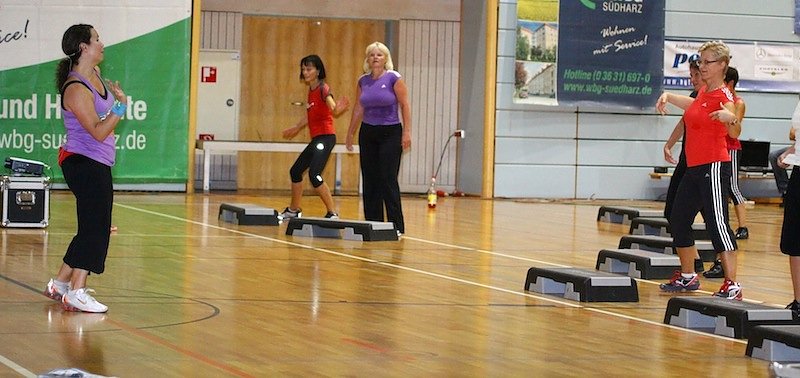 Aerobic-Nacht in Nordhausen