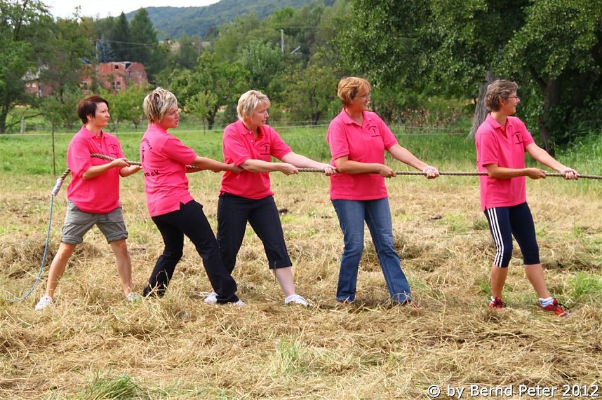 Tauziehen &uuml;ber die Wipper bei Obergebra