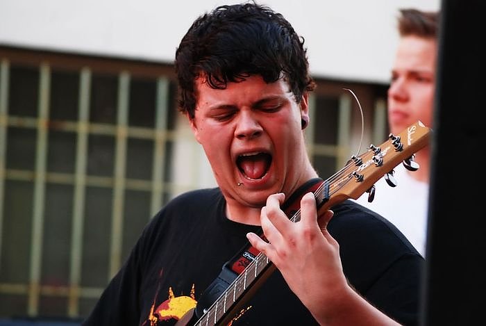 Im Rockhaus ging die Post ab