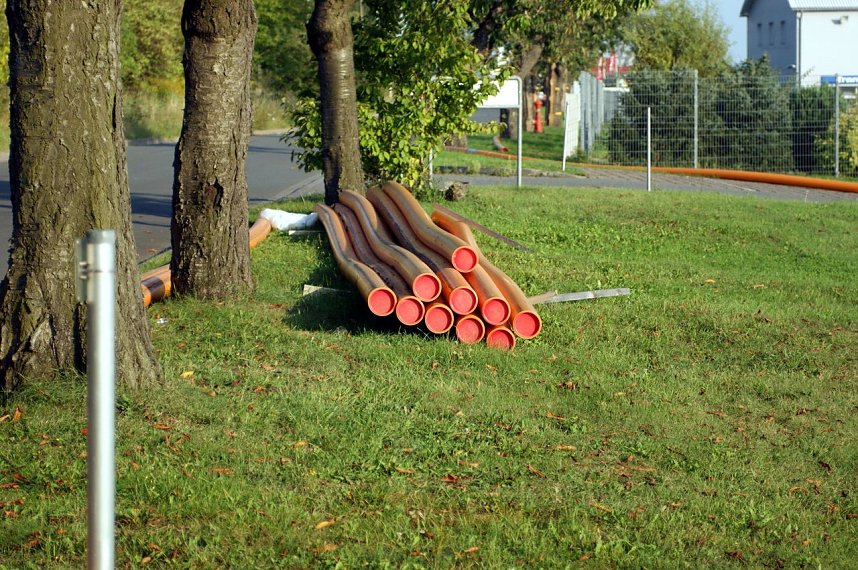 Erwischt: Baustelle in Nordhausen