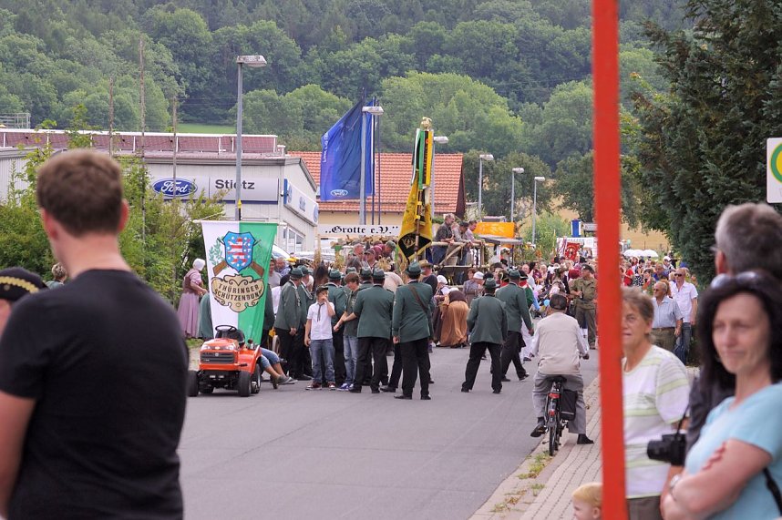 Festumzug in Obergebra