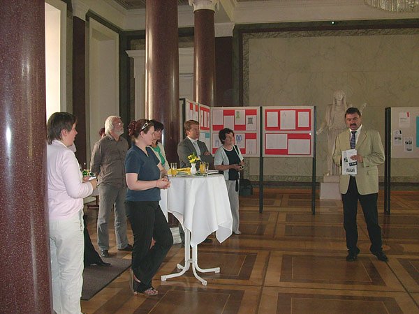 Vernissage der Ausstellung Klasse 11 Scholl-Gymnasium