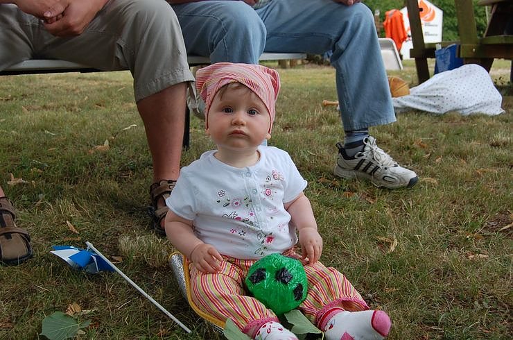 Spielplatzfest auf Spielplatz