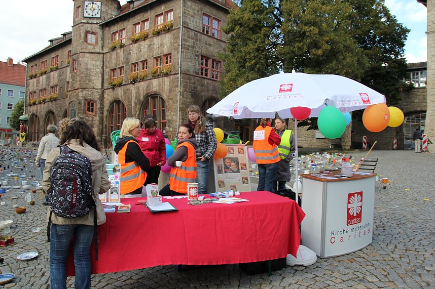 Mut gesch&ouml;pft in Nordhausen