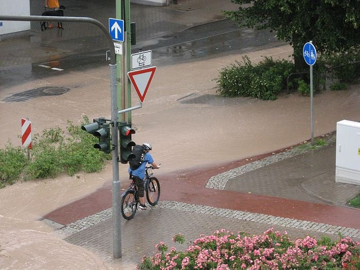Unwetter in Nordhausen