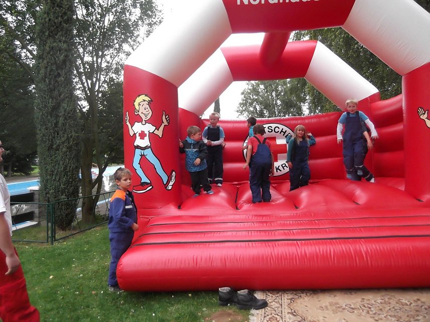 Action bei der Feuerwehr