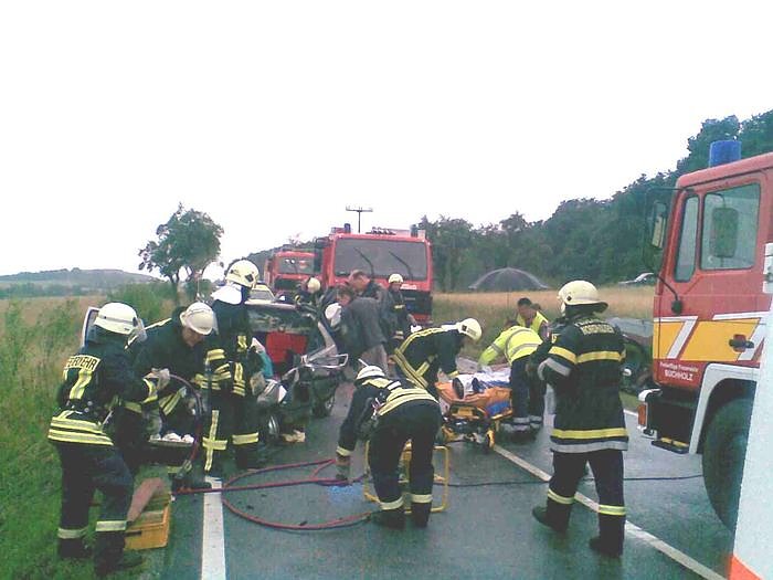 Schwerer Unfall