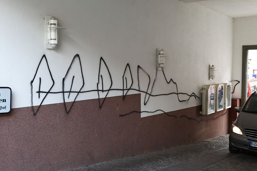 Butters&auml;ure-Anschlag in Nordhausen