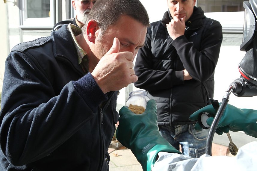 Butters&auml;ure-Anschlag in Nordhausen