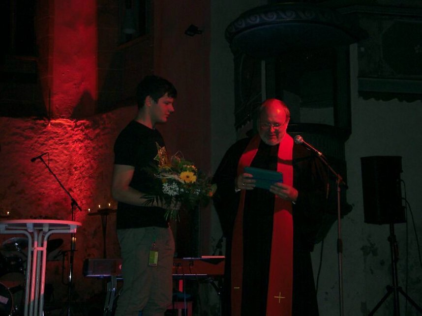 Baustellenparty mit Gottesdienst