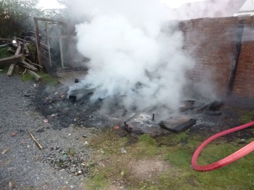 Feuer in der Rothenburgstra&szlig;e