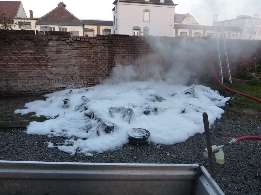 Feuer in der Rothenburgstra&szlig;e