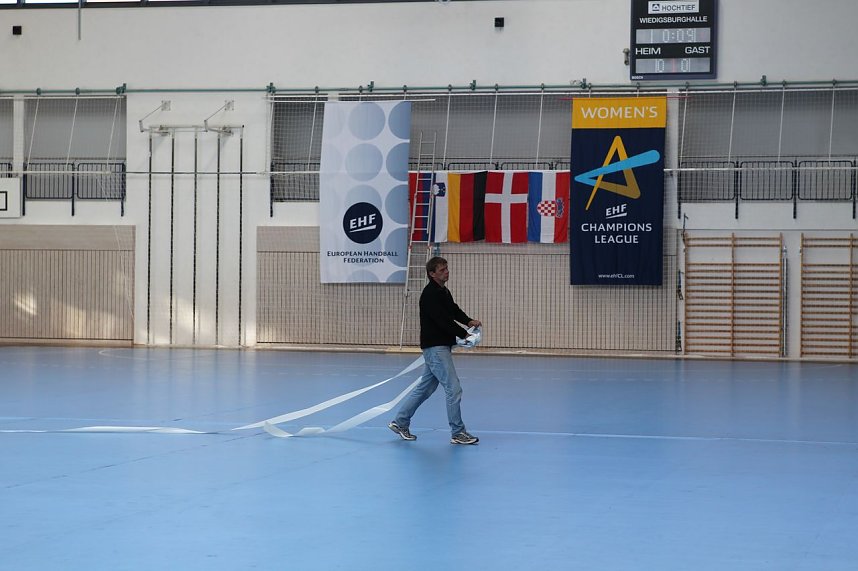 Alles klar f&uuml;r das morgige Spiel