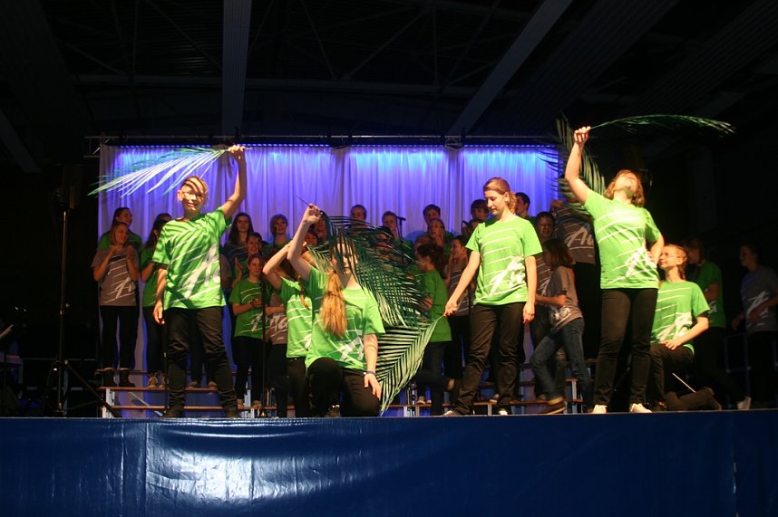 Musical in der Ballspielhalle