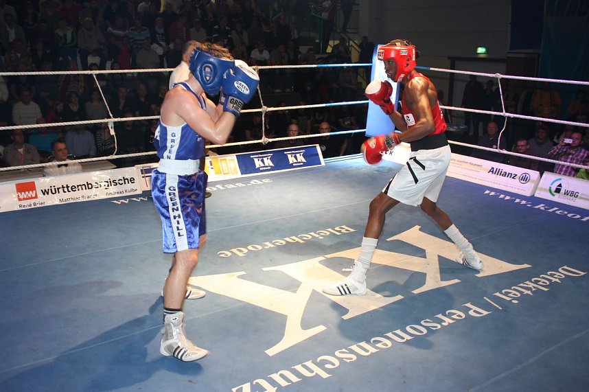 Erster Heimkampf - erster Sieg