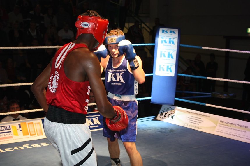 Erster Heimkampf - erster Sieg