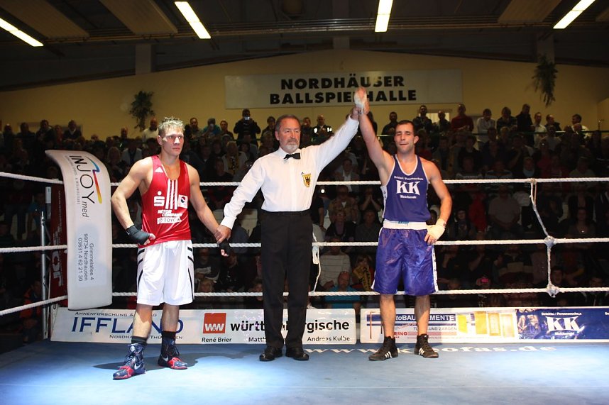 Erster Heimkampf - erster Sieg