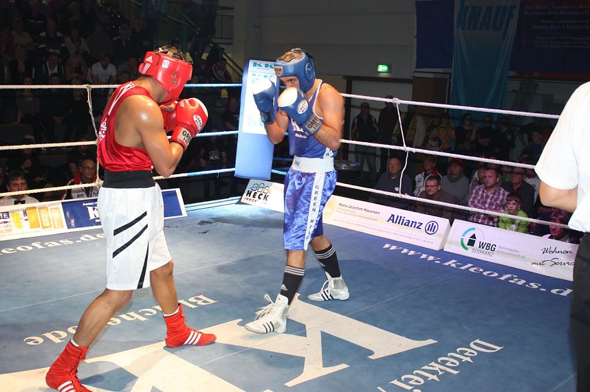 Erster Heimkampf - erster Sieg