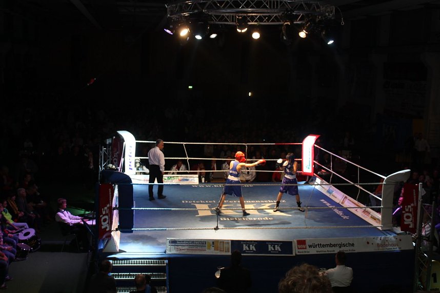 Erster Heimkampf - erster Sieg