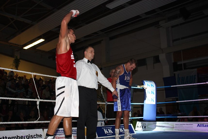 Erster Heimkampf - erster Sieg