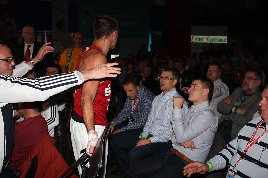 Erster Heimkampf - erster Sieg