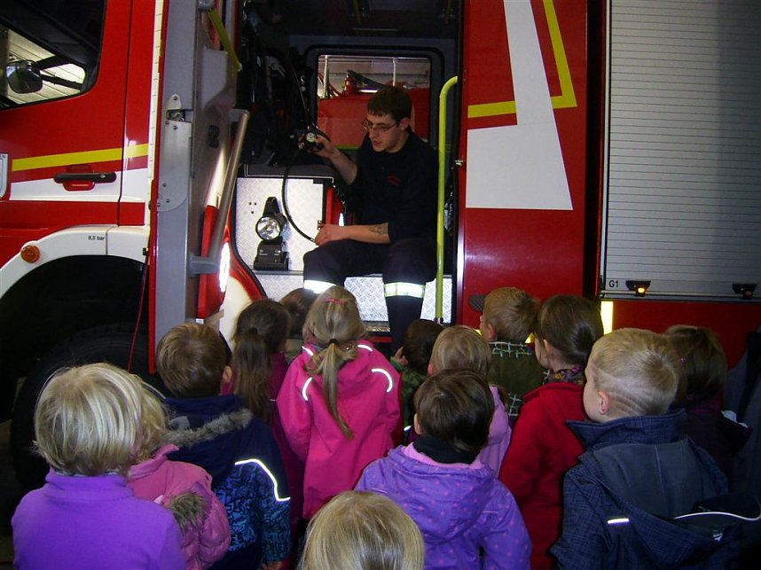 Die Feuerwehr im Kinderhaus