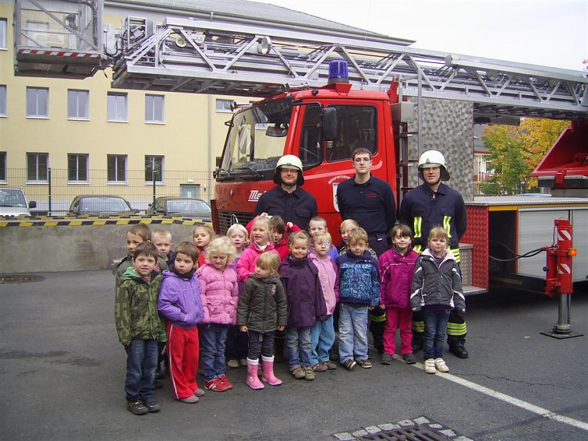 Die Feuerwehr im Kinderhaus