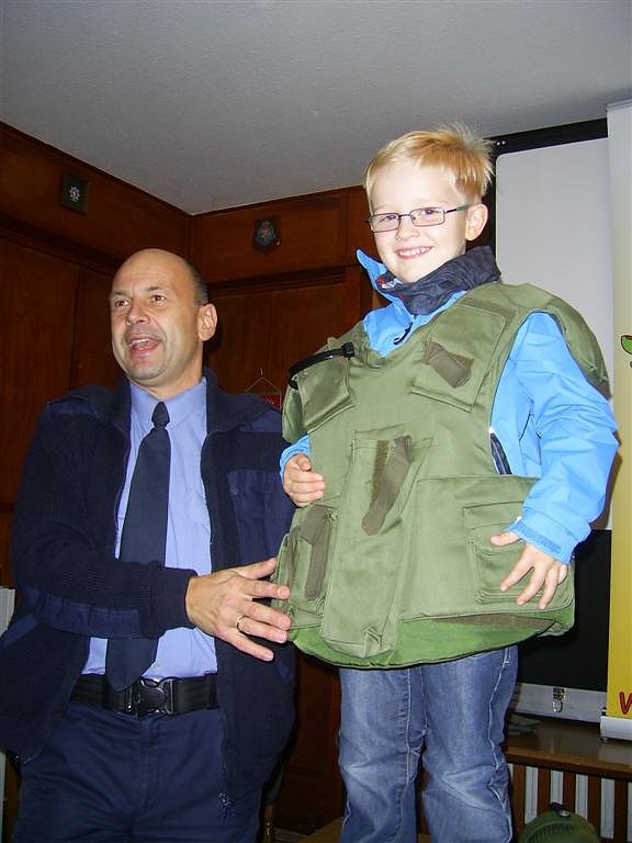 Besuch bei der Polizei