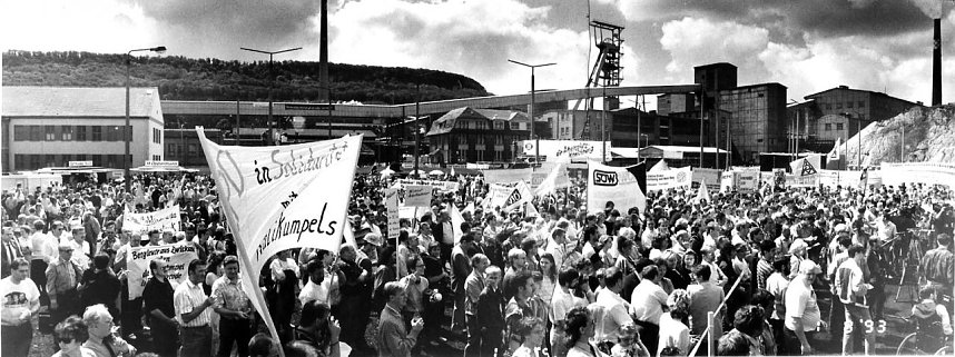 Gedenken in Bischofferode