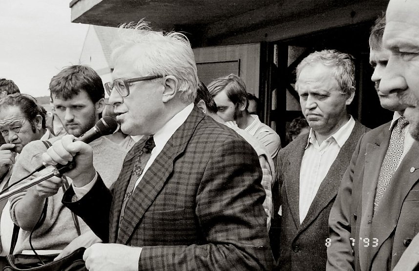 Gedenken in Bischofferode