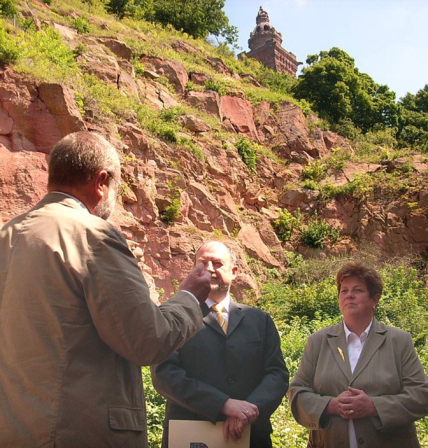 Sicherung Kyffh&auml;usersteilwand