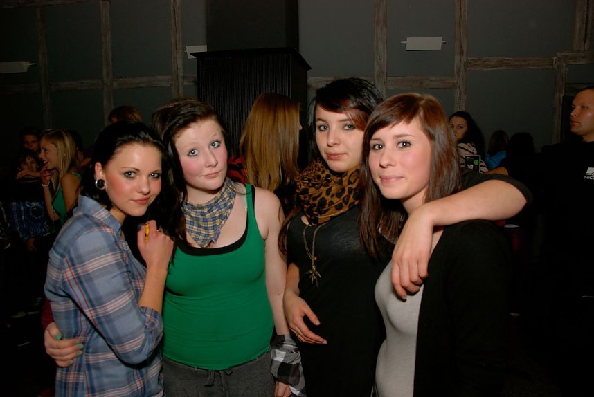 Junge Party im Klubhaus