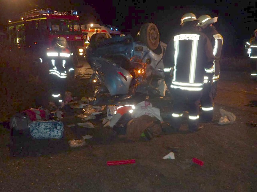 F&uuml;nf Personen verletzt