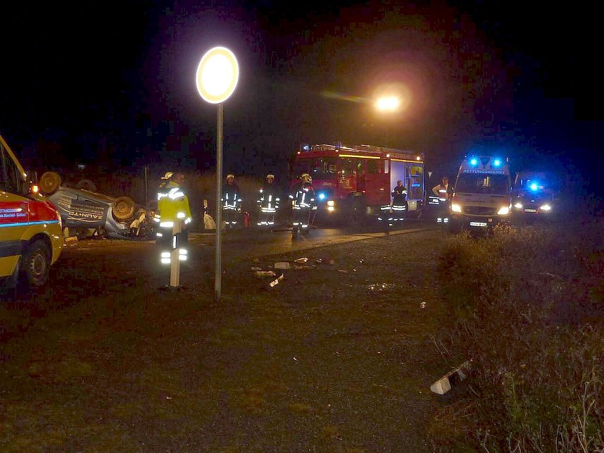 F&uuml;nf Personen verletzt