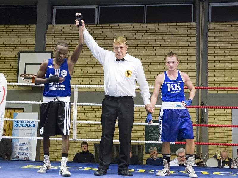 Einen Punkt erk&auml;mpft