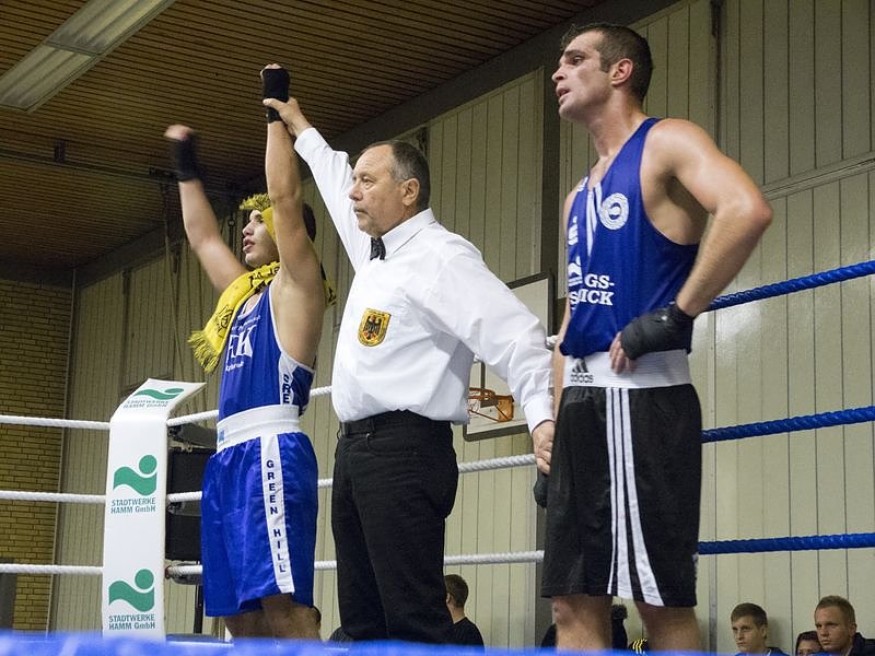 Einen Punkt erk&auml;mpft