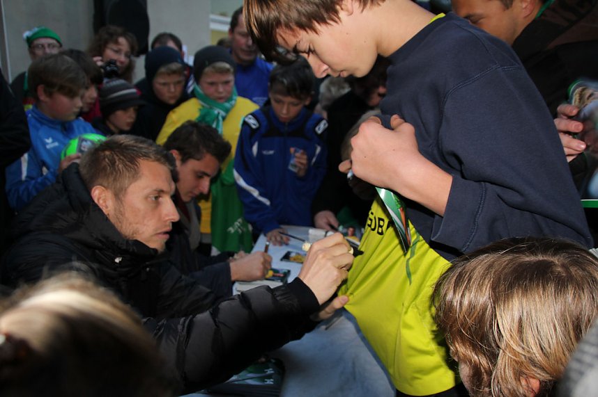 Werder-Bremen-Profis in Bleicherode