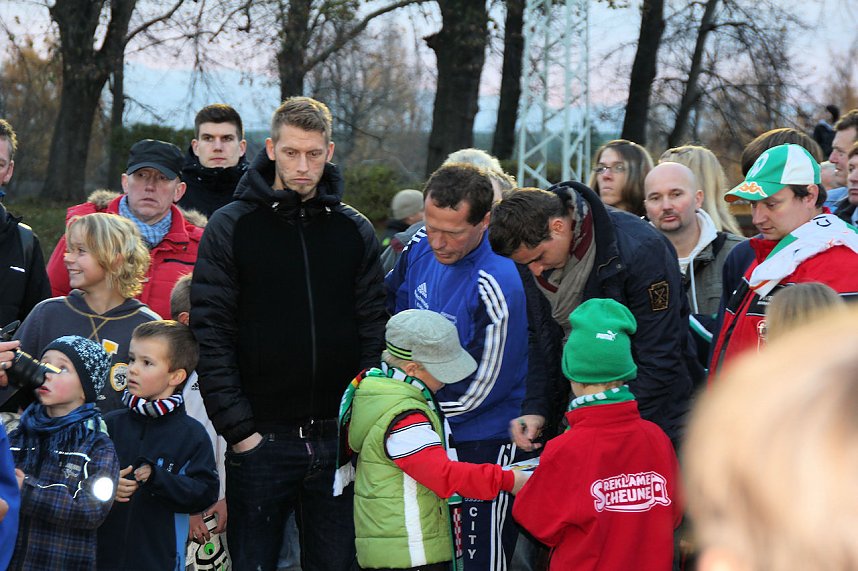Werder-Bremen-Profis in Bleicherode