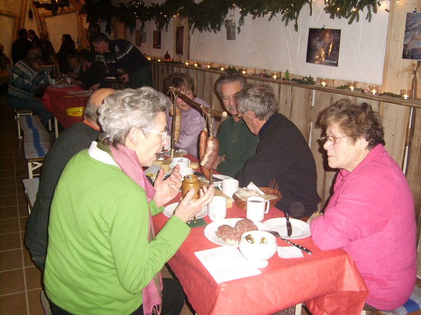 Bergweihnacht in der Langen Wand