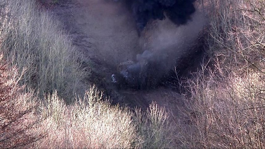 Mit 100 Kilogramm Sprengstoff getestet