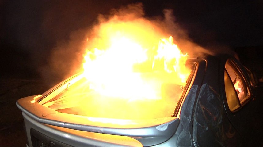 Einsatz entlang der neuen Strecke