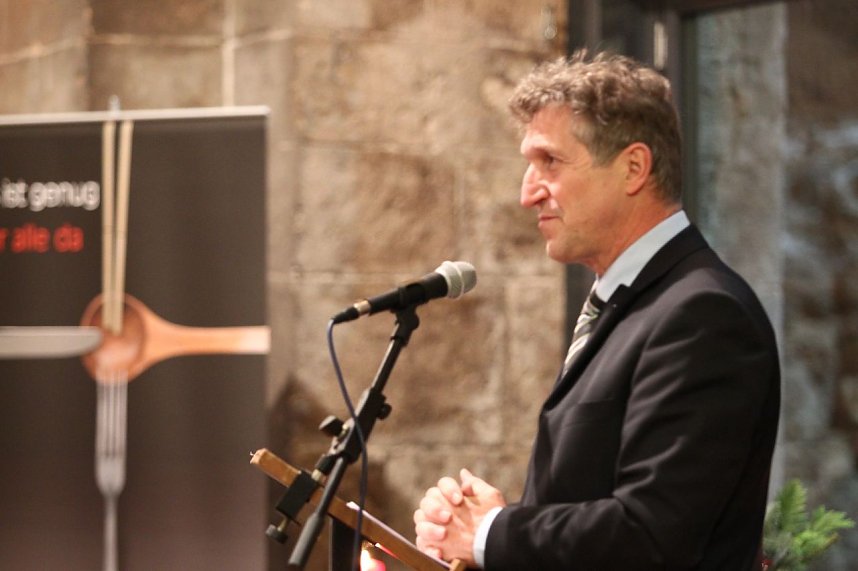 Die Redner des Abends: Dr. Klaus Zeh