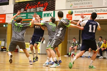 Gala-Vorstellung der NSV-Handballer